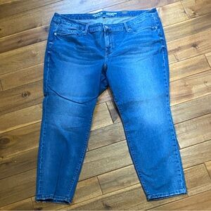 Torrid Perfect Ankle Skinny Vintage Stretch Mid-Rise Jeans